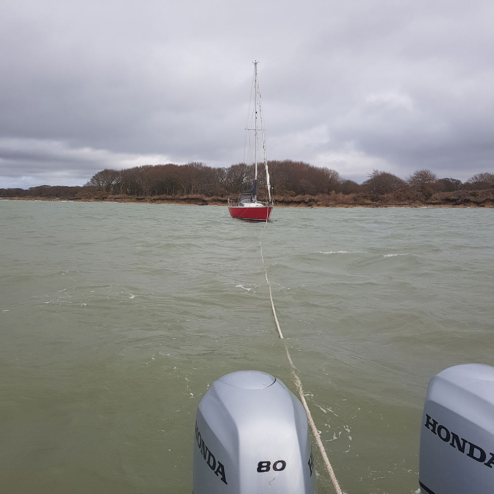 Sailing Yacht Recovery Success